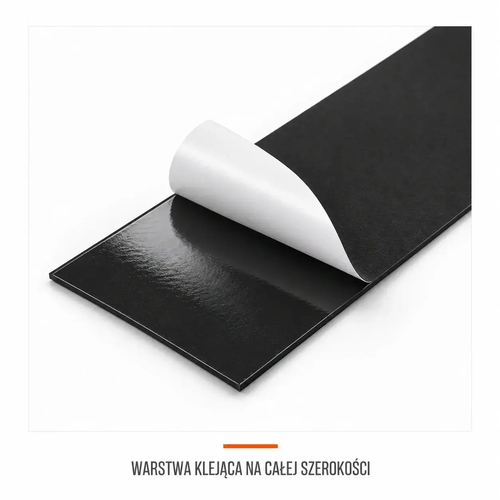 FARTUCH EPDM NA PEŁNYM KLEJU 0,75 x 500mm x 20 mb