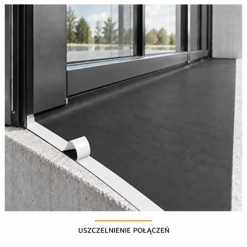 FARTUCH EPDM Z PASKIEM BUTYLU 30mm 0,75 x 900mm x 20 mb