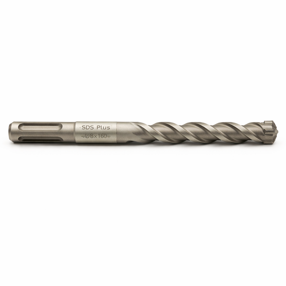 WIERTŁO UDAROWE 4-OSTRZOWE SDS-PLUS Z4 6X110/50 MM DO BETONU 1