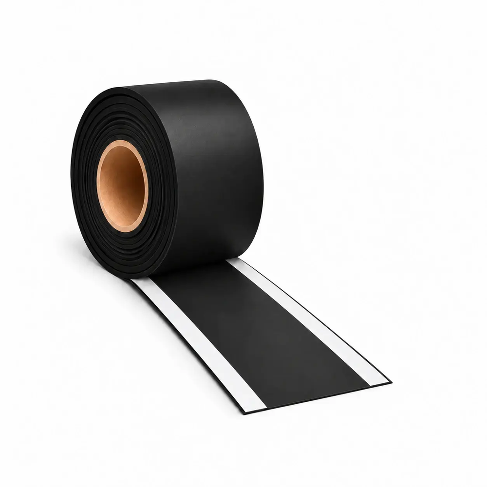 FARTUCH EPDM Z DWOMA PASKAMI BUTYLU 15mm 0,75 x 150mm x 20 mb