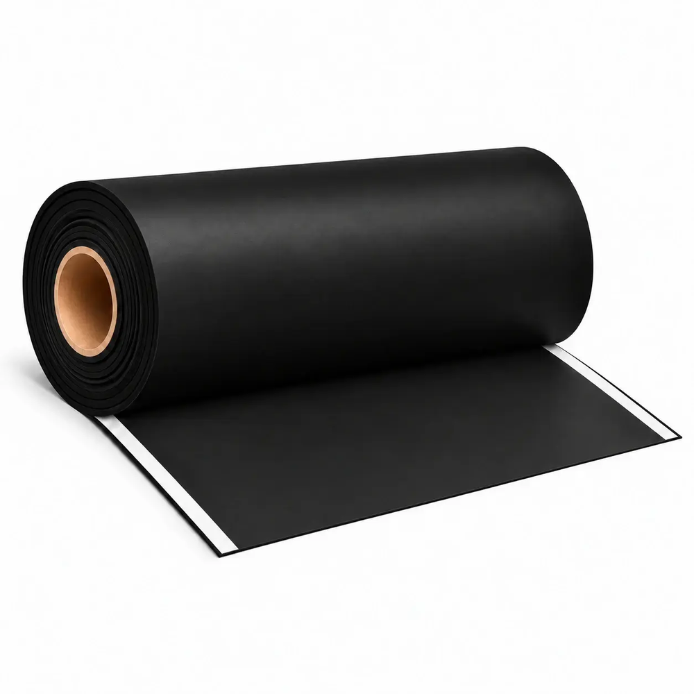 FARTUCH EPDM Z DWOMA PASKAMI BUTYLU 15mm 0,75 x 550mm x 20 mb
