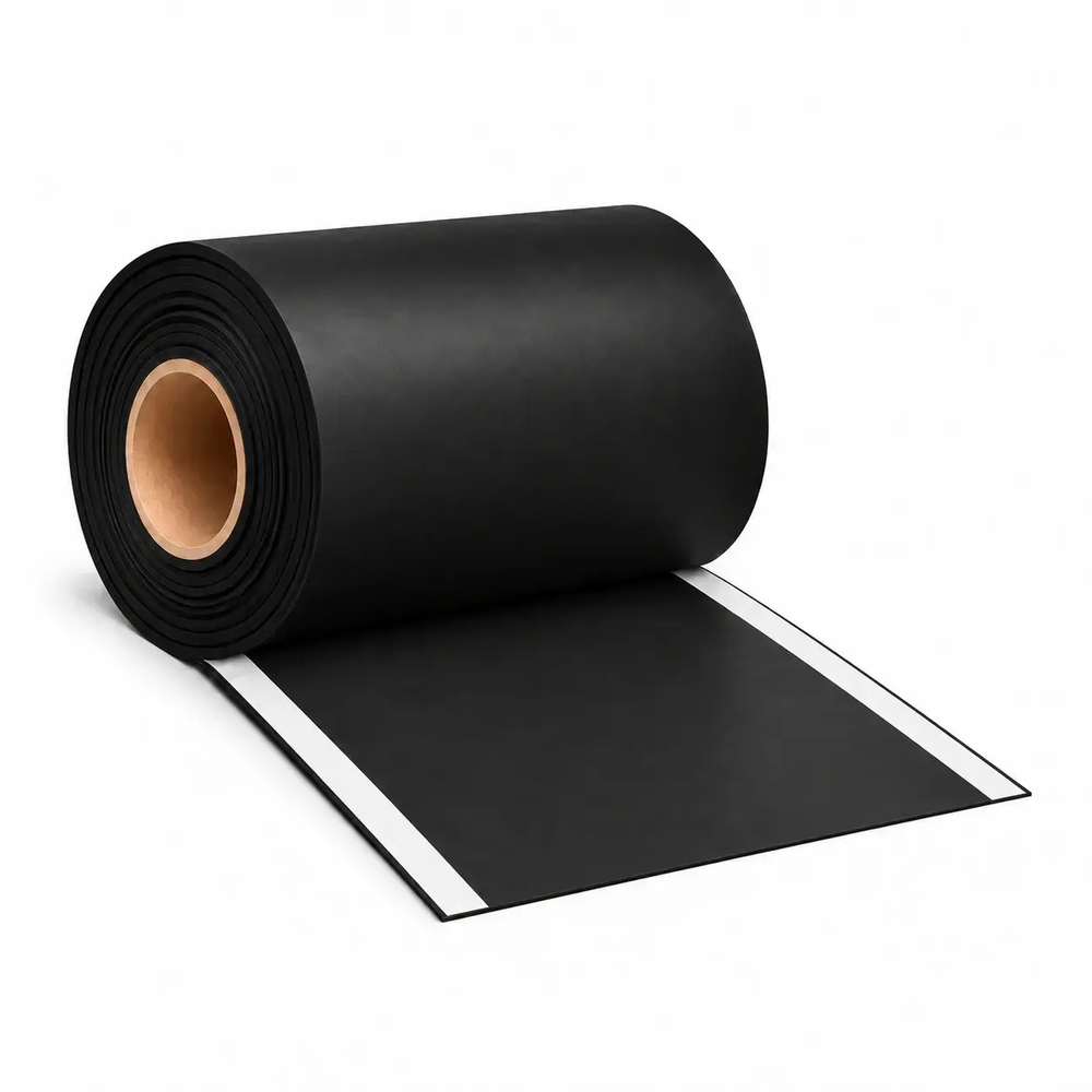 FARTUCH EPDM Z DWOMA PASKAMI BUTYLU 30mm 0,75 x 250mm x 20 mb