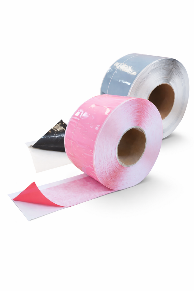 TAŚMA CIEPŁY MONTAŻ ZEWNĘTRZNA  PEŁNY KLEJ 70mm x 25mb 1