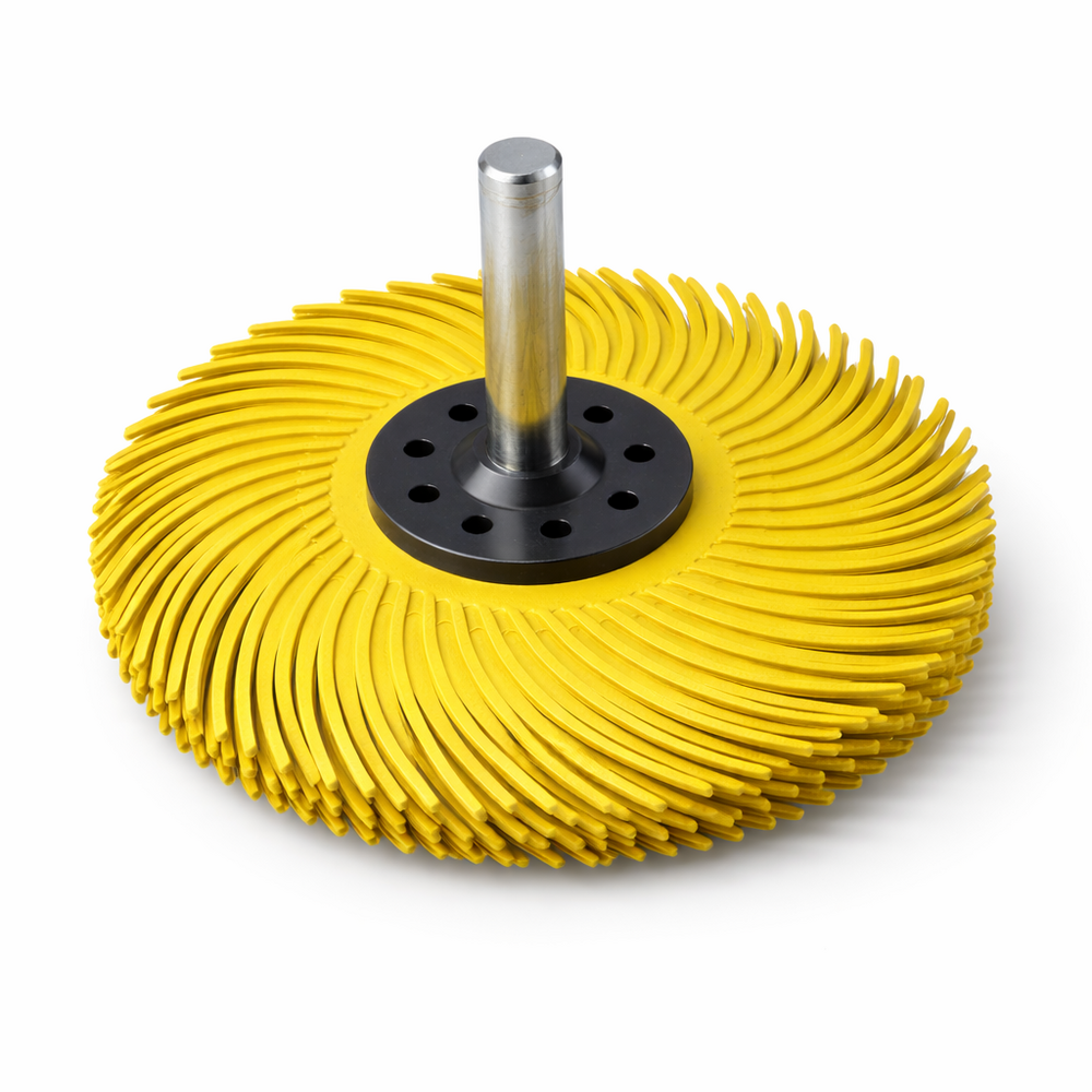 SZCZOTKA SŁONECZKO NA TRZPIENIU SUNBURST P120 1