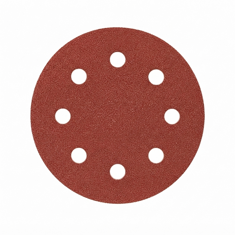 PAPIER NA RZEP RHYNOGRIP RED LINE 125mm P1500 8 OTWORÓW 1