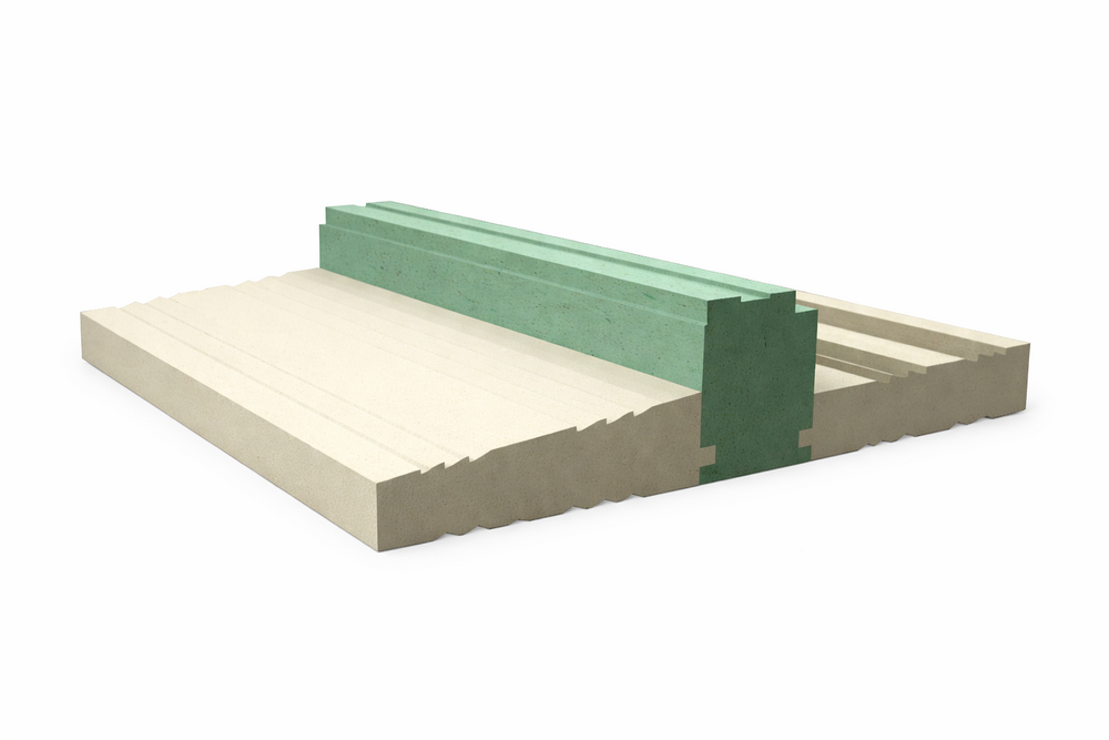NYXON TERMOPARAPET WEW/ZEWN GREEN 60x60 1250mm 1