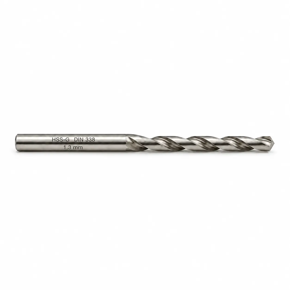WIERTŁO SZLIFOWANE HSS-G DIN 338 FI. 1,3 MM DO METALU 1