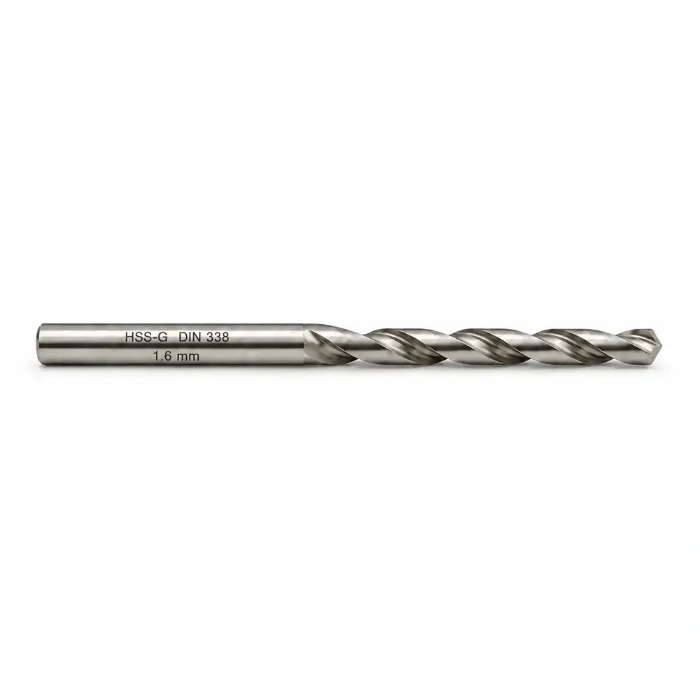 WIERTŁO SZLIFOWANE HSS-G DIN 338 FI. 1,6 MM DO METALU 1