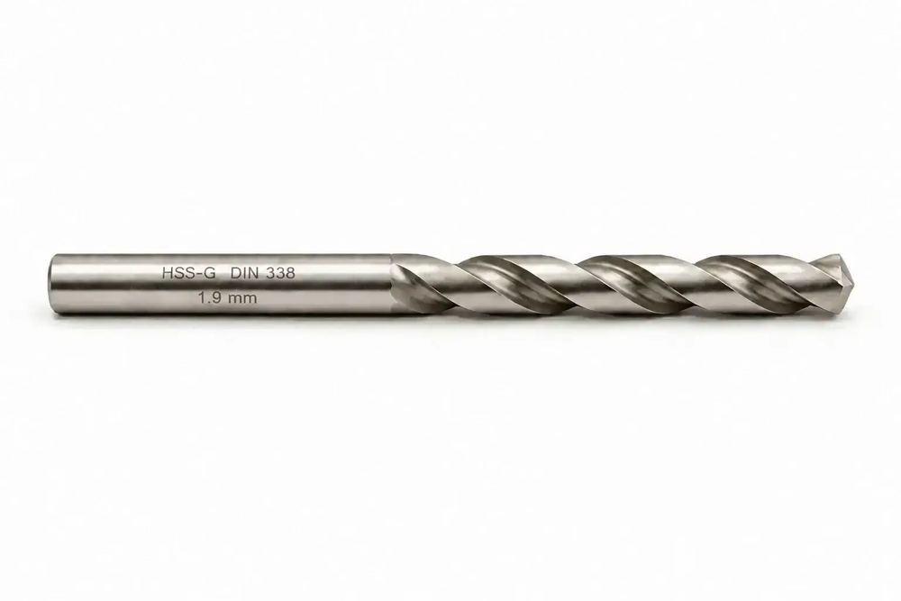 WIERTŁO SZLIFOWANE HSS-G DIN 338 FI. 1,9 MM DO METALU 1