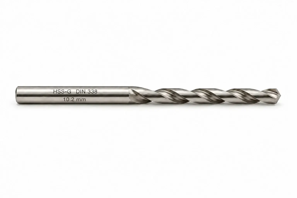 WIERTŁO SZLIFOWANE HSS-G DIN 338 FI. 10,2 MM DO METALU 1