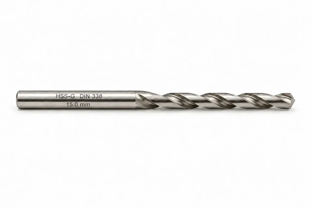 WIERTŁO SZLIFOWANE HSS-G DIN 338 FI. 15,0 MM DO METALU 1