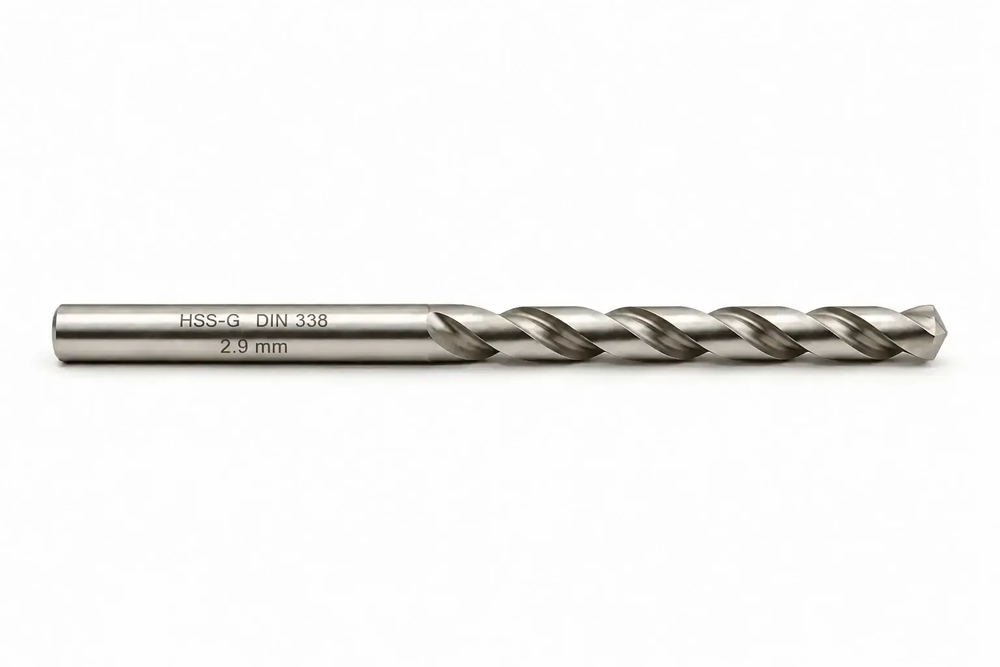 WIERTŁO SZLIFOWANE HSS-G DIN 338 FI. 2,9 MM DO METALU 1