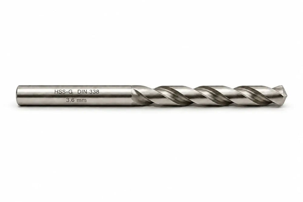 WIERTŁO SZLIFOWANE HSS-G DIN 338 FI. 3,6 MM DO METALU 1