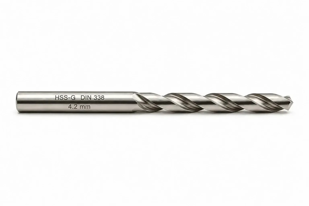 WIERTŁO SZLIFOWANE HSS-G DIN 338 FI. 4,2 MM DO METALU 1