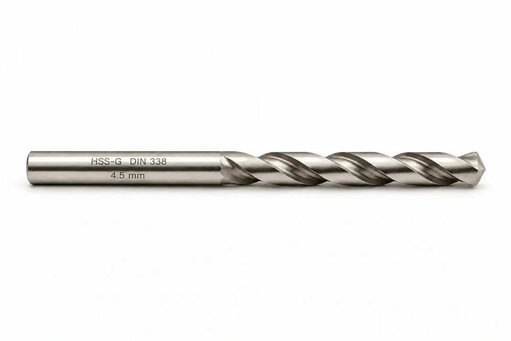 WIERTŁO SZLIFOWANE HSS-G DIN 338 FI. 4,5 MM DO METALU 1