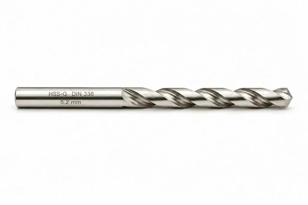 WIERTŁO SZLIFOWANE HSS-G DIN 338 FI. 5,2 MM DO METALU 1