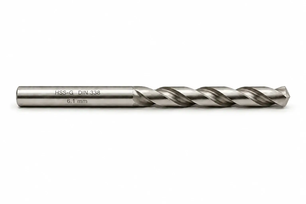 WIERTŁO SZLIFOWANE HSS-G DIN 338 FI. 6,1 MM DO METALU 1