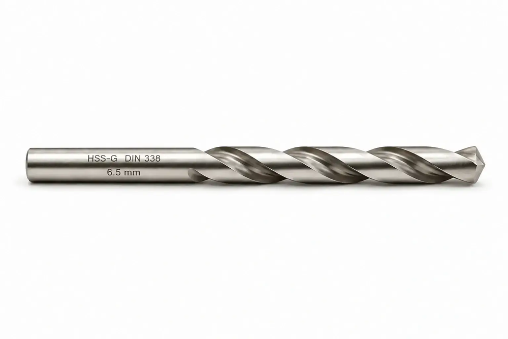 WIERTŁO SZLIFOWANE HSS-G DIN 338 FI. 6,5 MM DO METALU 1