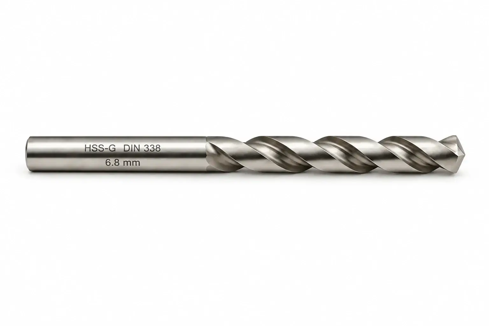 WIERTŁO SZLIFOWANE HSS-G DIN 338 FI. 6,8 MM DO METALU 1