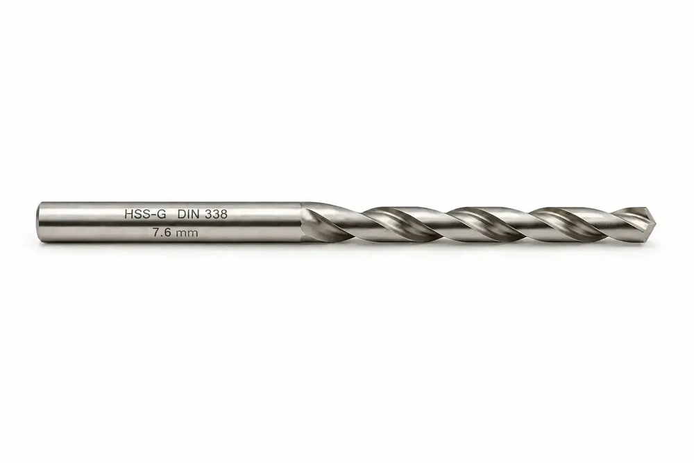 WIERTŁO SZLIFOWANE HSS-G DIN 338 FI. 7,6 MM DO METALU
