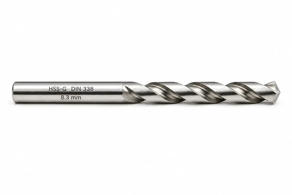 WIERTŁO SZLIFOWANE HSS-G DIN 338 FI. 8,3 MM DO METALU 1