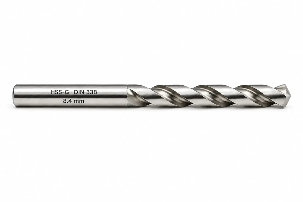 WIERTŁO SZLIFOWANE HSS-G DIN 338 FI. 8,4 MM DO METALU 1