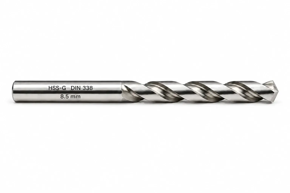 WIERTŁO SZLIFOWANE HSS-G DIN 338 FI. 8,5 MM DO METALU 1