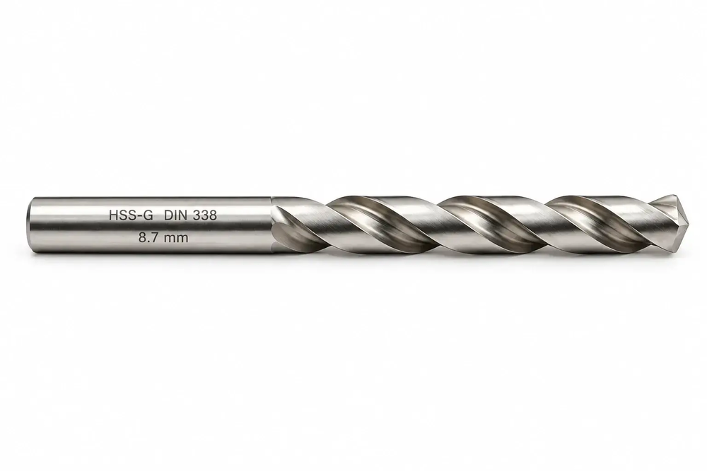 WIERTŁO SZLIFOWANE HSS-G DIN 338 FI. 8,7 MM DO METALU 1