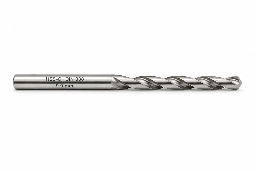 WIERTŁO SZLIFOWANE HSS-G DIN 338 FI. 9,9 MM DO METALU 1
