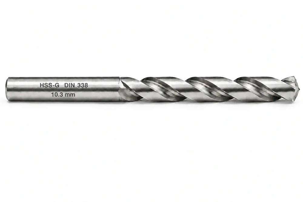 WIERTŁO PRZEDŁUŻANE SZLIFOWANE HSS-G DIN 340 FI. 10,0 MM DO METALU 1