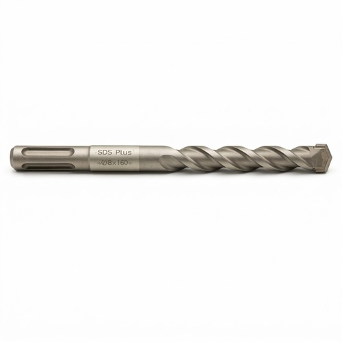 WIERTŁO UDAROWE 2-OSTRZOWE SDS-PLUS Z2 4X160/100 MM DO BETONU 1