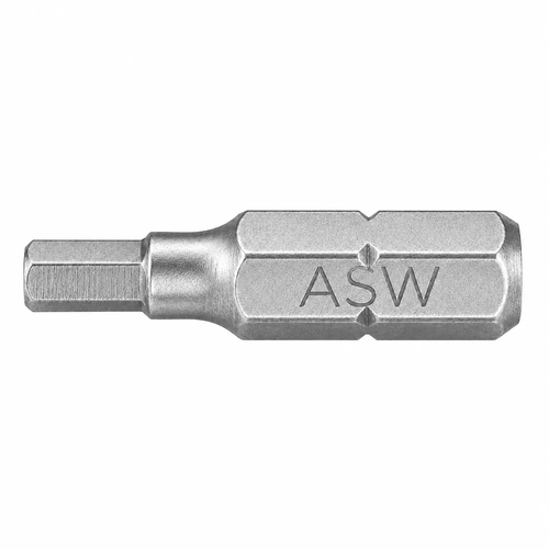 Bit imbusowy Wekador HEX 3 × 25 mm, chwyt 1/4 cala Professional
