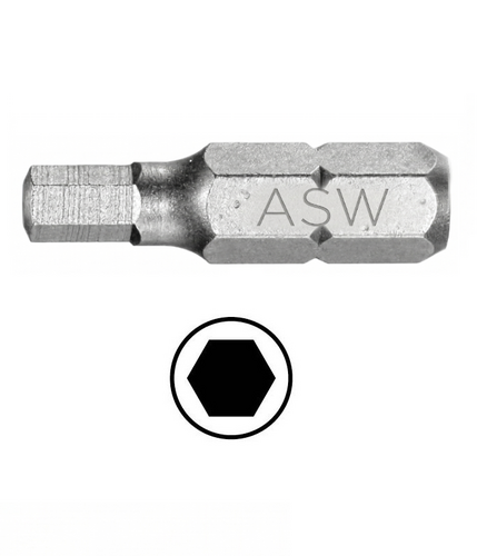 BIT IMBUS HEX 5x25 1/4 E 6.3 PROFESSIONAL 1