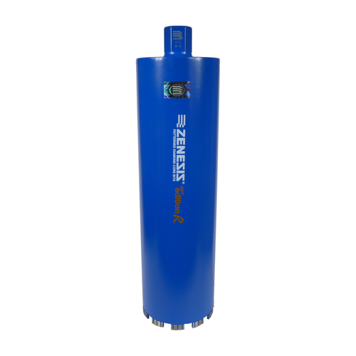 Wiertło koronowe ZENESIS, wariant FI. 142 mm, długość użytkowa 450 mm, do pracy na mokro – zdjęcie produktu