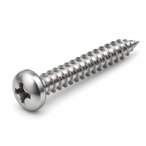 Blachowkręt DIN 7981 5,5 × 45, stal nierdzewna A2 – łeb walcowy wypukły, gniazdo PH3