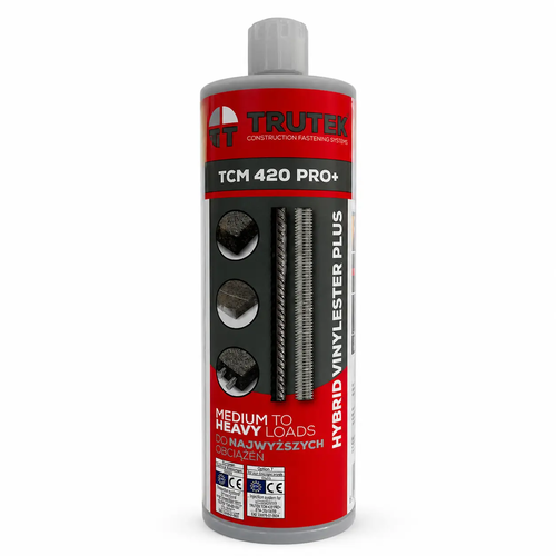 Kotwa chemiczna Trutek TCM 420 PRO+ Hybrid Vinylester Plus