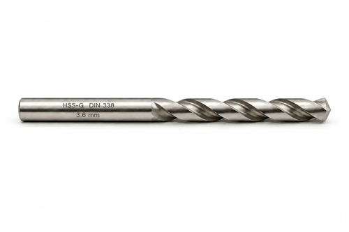 WIERTŁO SZLIFOWANE HSS-G DIN 338 FI. 3,6 MM DO METALU 1