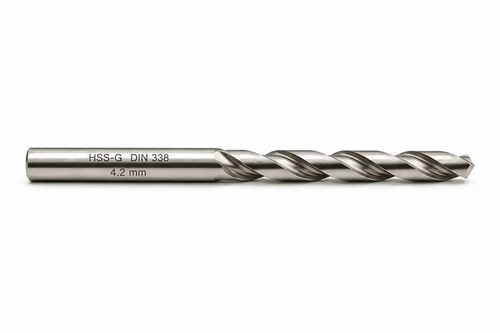 WIERTŁO SZLIFOWANE HSS-G DIN 338 FI. 4,2 MM DO METALU 1