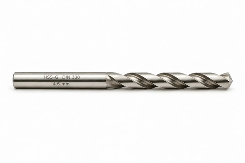 WIERTŁO SZLIFOWANE HSS-G DIN 338 Ø4,5 MM DO METALU 1