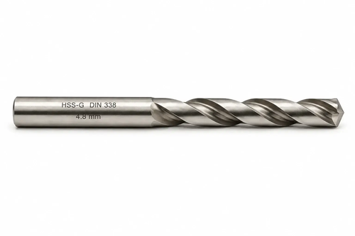 WIERTŁO SZLIFOWANE HSS-G DIN 338 FI. 4,8 MM DO METALU 1