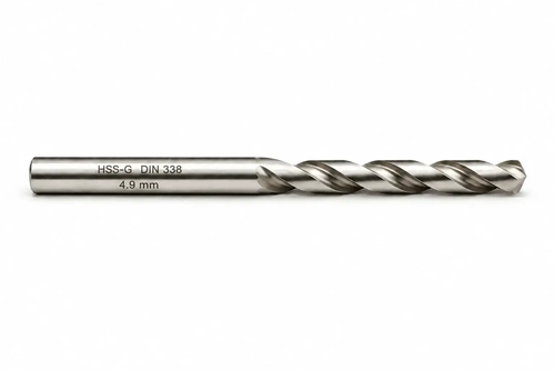WIERTŁO SZLIFOWANE HSS-G DIN 338 FI. 4,9 MM DO METALU 1