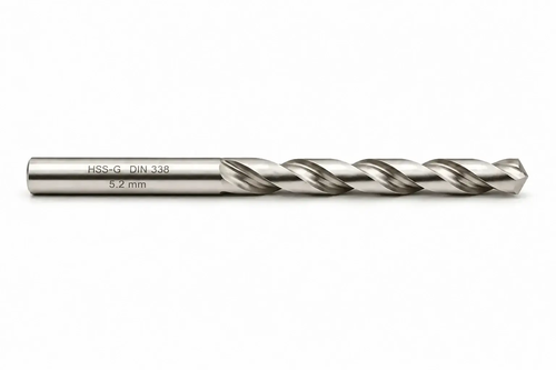 WIERTŁO SZLIFOWANE HSS-G DIN 338 FI. 5,2 MM DO METALU 1