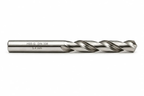 WIERTŁO SZLIFOWANE HSS-G DIN 338 FI. 5,4 MM DO METALU 1