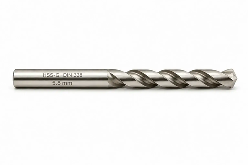 WIERTŁO SZLIFOWANE HSS-G DIN 338 FI. 5,8 MM DO METALU 1