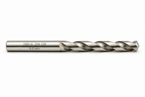 WIERTŁO SZLIFOWANE HSS-G DIN 338 FI. 6,0 MM DO METALU 1