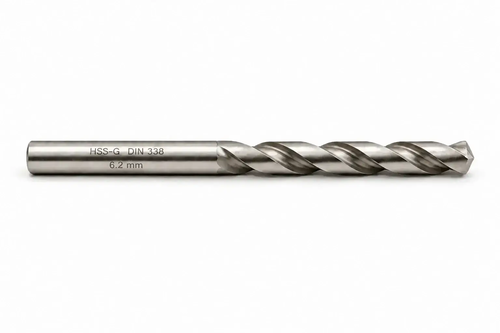 WIERTŁO SZLIFOWANE HSS-G DIN 338 FI. 6,2 MM DO METALU 1