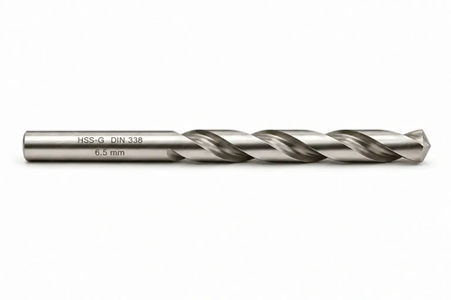 WIERTŁO SZLIFOWANE HSS-G DIN 338 Ø6,5 MM DO METALU 1