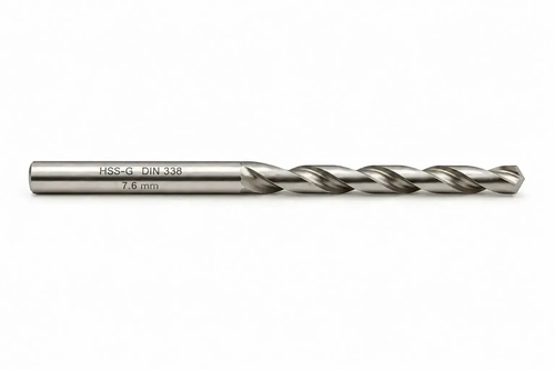 WIERTŁO SZLIFOWANE HSS-G DIN 338 FI. 7,6 MM DO METALU