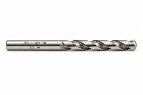 WIERTŁO SZLIFOWANE HSS-G DIN 338 FI. 8,2 MM DO METALU 1
