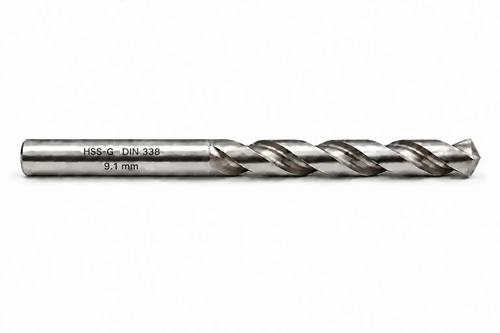 WIERTŁO SZLIFOWANE HSS-G DIN 338 FI. 9,1 MM DO METALU 1